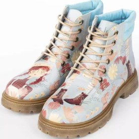 تصویر نیم بوت دندی طرح Anne shirley 