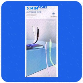 تصویر کابل شارژ USB به لایتنینگ ایکس کین مدل XK-111 طول 1 متر 