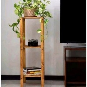 تصویر استند چوبی سه طبقه مدل GOGD-TD55 