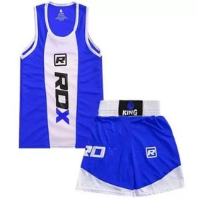 تصویر ست رکابی و شورت بوکس RDX 