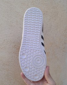 تصویر سامبا مشکی سفید adidas samba