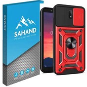 تصویر کاور سهند مدل DE/L-01 مناسب برای گوشی موبایل نوکیا C1 - مشکی 