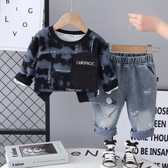 تصویر ست دورس و شلوار جین اورجینال وارداتی پسرانه 