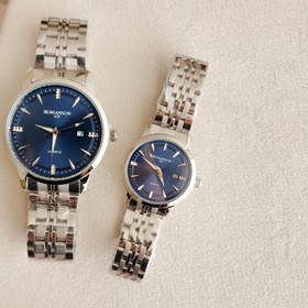 تصویر ساعت مچی زنانه برند ROMANSON - آبی 