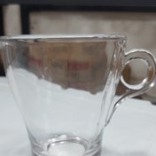 تصویر لیوان شلغمی مدل اوچای نوری تازه سفید شفاف 6 عددی کد 2092336 