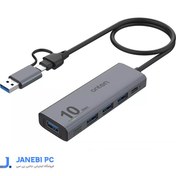 تصویر هاب 4 پورت USB/USB-C اونتن مدل OTN-UCA611 