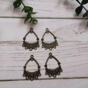 تصویر خرجکار فلزی طرح آویز برنزی 