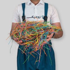 تصویر پوشال کاغذی رنگی درجه 1 – 500 گرمی 