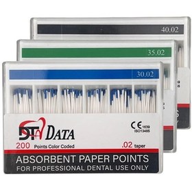 تصویر کن کاغذی data - 60 absorbent paper points