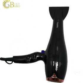 تصویر سشوار حرفه ای مشکی فکر کاپلو 2200 وات Fakir Capello AC BLAC Fakir Capello Black AC Hair Dryer BLAC 2200w