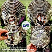 تصویر آبکش و لگن یونیک ۱۱ پارچه ستاره دار 