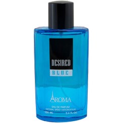 تصویر ادوپرفیوم مردانه مدل Desire Blue حجم 100 میلیلیتر آروما Aroma Desire Blue Eau De Parfum For Man 100 ml