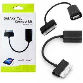 تصویر کابل OTG به USB تبلت سامسونگ Samsung Galaxy Tab OTG To USB Cable