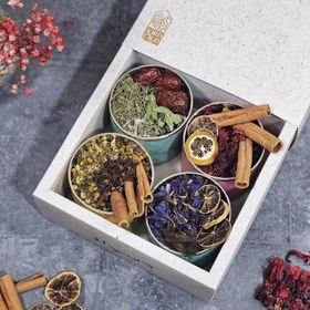 تصویر پک هدیه دمنوش شقایق 