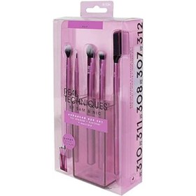 تصویر ست براش Starter مناسب آرایش چشم بسته 5عددی ریل تکنیک Real Techniques Starter Eye Set Brush Pack Of 5