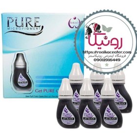 تصویر رنگ پیور بلک پیور Pure Black pure 3mil 