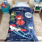 تصویر پتوی یک نفره ماسک های PJ توسط خدمه فضایی تک پتو کاراجا Karaca Home 