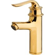 تصویر شیر روشویی کوانتوم طلایی(کی آی جی)(10سال ضمانت تعویض) 