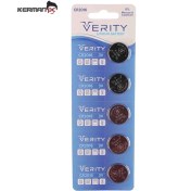 تصویر باتری سکه ای وریتی CR2016 تک عددی Verity CR2016 Coin Cell Battery