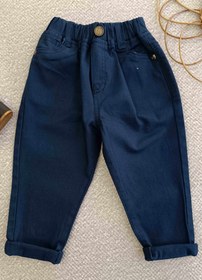 تصویر شلوار کتان 017 - سبز / 9تا12 ماه 