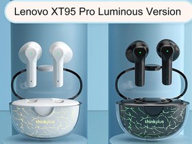 تصویر هندزفری بلوتوث دوتایی Lenovo Think Plus Live Pods XT95 Pro TWS Lenovo Think Plus Live Pods XT95 Pro TWS Wireless Bluetooth Handsfree