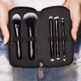 تصویر کیت براش مسافرتی کیکو میلانو Travel Brush Set Kiko Milano 