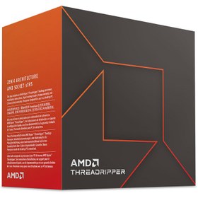 تصویر سی پی یو ای ام دی (AMD) باکس مدل Ryzen Threadripper 7970X AMD Ryzen Threadripper 7970X sTR5 4.0GHz Box CPU