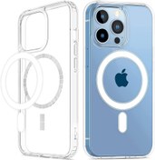 تصویر قاب مدل مگ سیف شفاف مناسب برای گوشی موبایل iphone 14 promax ا Magsafe case iphone 14 promax Magsafe case iphone 14 promax