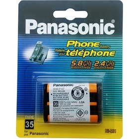 تصویر باتری تلفن بی سیم پاناسونیک مدلP107 Panasonic model P107 wireless phone battery