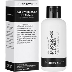 تصویر ژل شستشوی ضد جوش سالیسیلیک اسید اینکی لیست The INKEY List Salicylic Acid Cleanser 150ml 