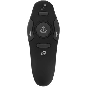 تصویر پرزنتر 5 کلید به همراه لیزر پوینتر مدل AMP16AP 2.4GHz Wireless Presenter Remote