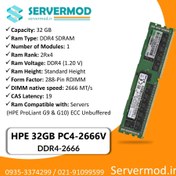 تصویر رم سرور HPE Memory 32G 2666V 