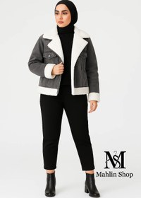 تصویر کت جین تو خز کد ۱۱۸ 