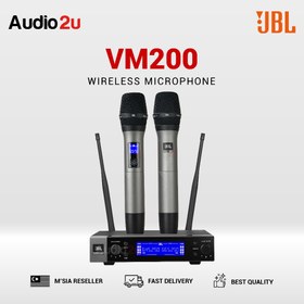 تصویر میکروفن بیسیم دو دستی جی بی ال Jbl Vm200 