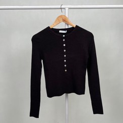 تصویر بافت DILVIN دکمه دار کد 011833 