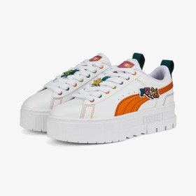 خرید و قیمت Puma Mayze Pierced Wns سفید-نارنجی بریک | ترب