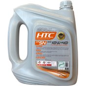 تصویر روغن موتور اچ تی سی htc مدل sn حجم 4 لیتر 10w-40 