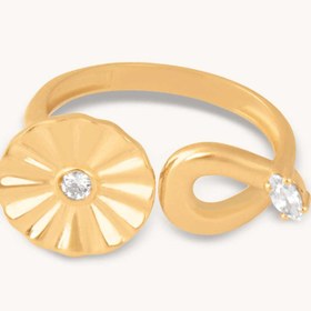 تصویر انگشتر طلا دلان 