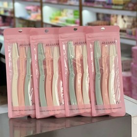 تصویر تیغ ابرو سه تایی 