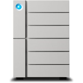 تصویر هارد اکسترنال لسی مدل LaCie 6big 6-Bay Desktop RAID Storage STFK96000400 ظرفیت 96 ترابایت 