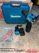 تصویر دریل شارژی ماکیتا مدل موتور براشلس ۲۴ ولت مدل ۲۴V 