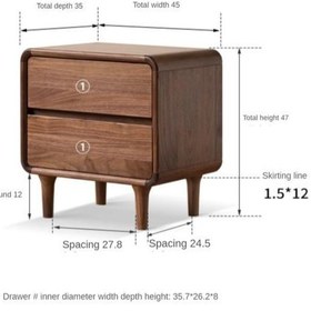 تصویر پاتختی چوبی سورا 