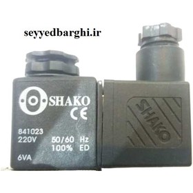 تصویر شیر برقی پنوماتیک 5/2 SHAKO PU520-02S 