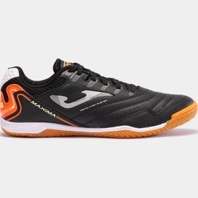 تصویر کفش فوتسال مردانه ماکسیما 2301 جوما - 4 Joma MAXIMA 2301 BLACK ORANGE INDOOR