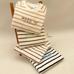 تصویر بلوز دورس راه راه پاییزی ۹ ماه تا ۷ سال 