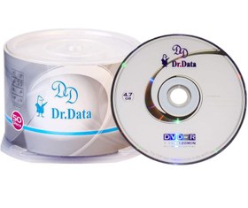 تصویر DVD خام دکتر دیتا باکس دار 50 عددی 