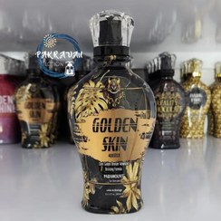 تصویر لوسیون سولاریوم پارامونت مدل Golden Skin حجم 300 میل (اصل) PARAMOUNT Golden Skin