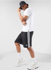 تصویر شلوارک سه خط آدی‌کالر برند adidas originals 3 Stripes Shorts