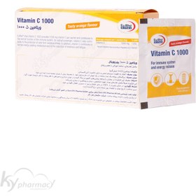 تصویر ساشه ویتامین C 1000 میلی گرم یوروویتال 30 عدد Eurhovital Vitamin C 1000 mg Sachets