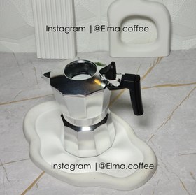 تصویر کرمسو موکاپات قهوه ساز دستی ۳ کاپ ساده اسپرسوساز Coffee maker